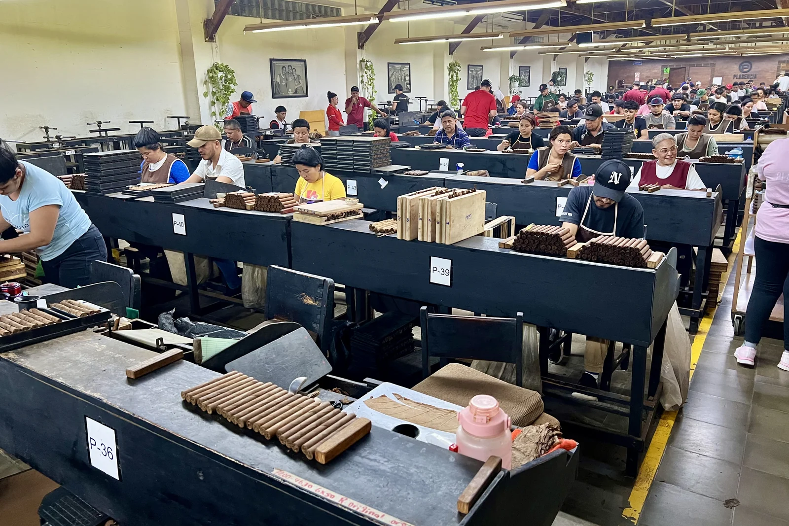 ONTCSA factory floor supporting B2B tobacco supply